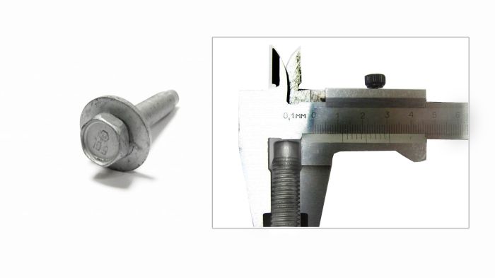 Болт крепления шкива (демпфера) 3,2 /3,5 литра