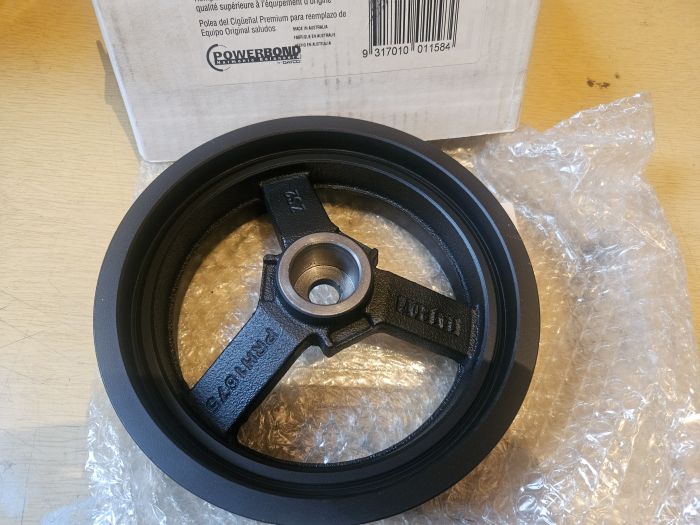 Шкив коленвала 2,7 л.