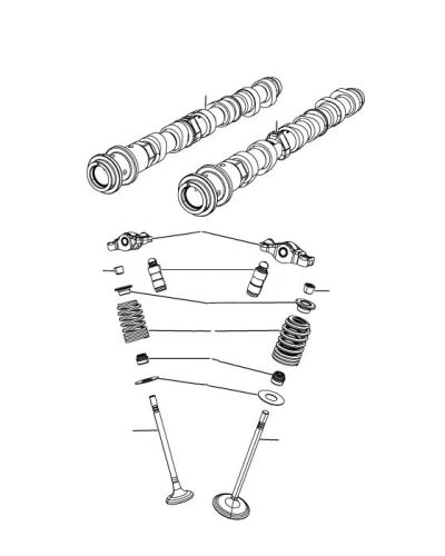 Распредвалы и клапана