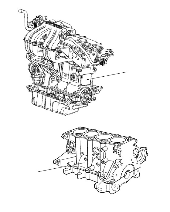 ГОТОВЫЙ ДВИГАТЕЛЬ 2,4 литра В СБОРЕ / ШОРТ-БЛОК