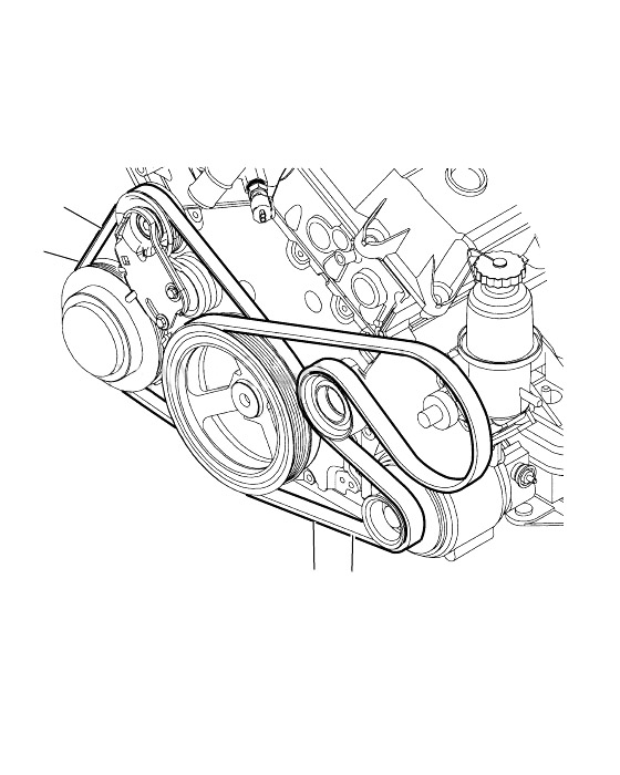 Ремни приводные для 2,7 л. EER, 3,2/3,5 л. EGG, EGK, EGJ