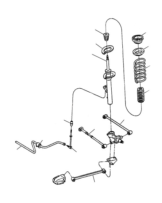 Задняя подвеска